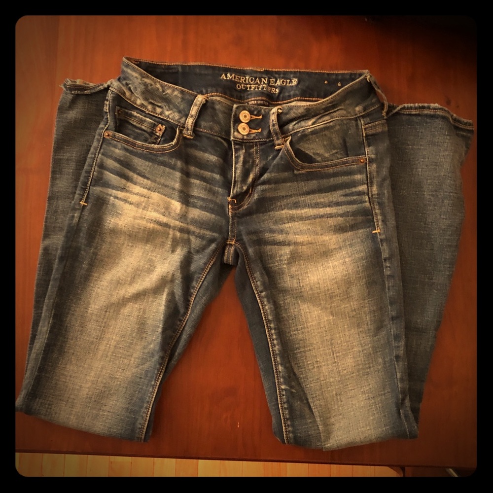 AE Artist Super Stretch Jeans SZ 6